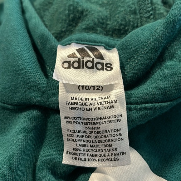 Green Adidas Hoodie - Picture 2 of 2